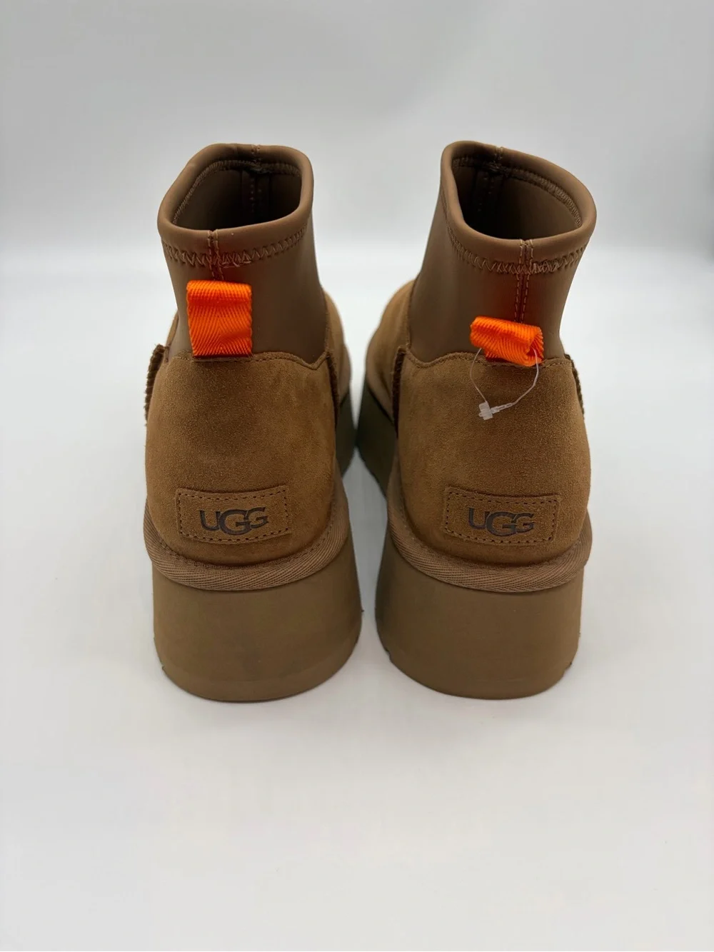 UGG Women's Platform Ankle Boot - Brown Suede